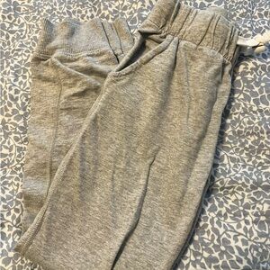 Grey Carter’s gray sweatpants